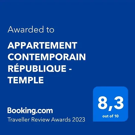 Contemporain Republique - Temple * 파리