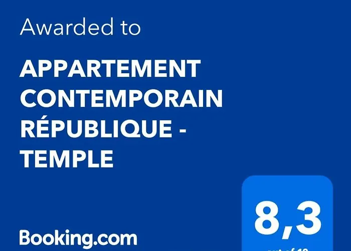 Appartement Contemporain République - Temple * Paris